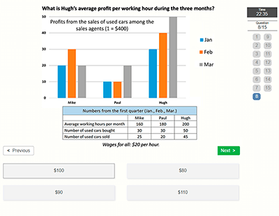 530 Numerical Aptitude Test Questions